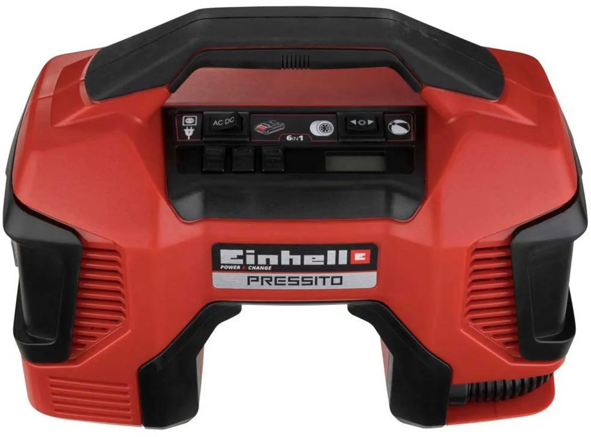 Einhell PRESSITO Li Solo Accu Compressor 18V - 21/380 l/min - 11 bar