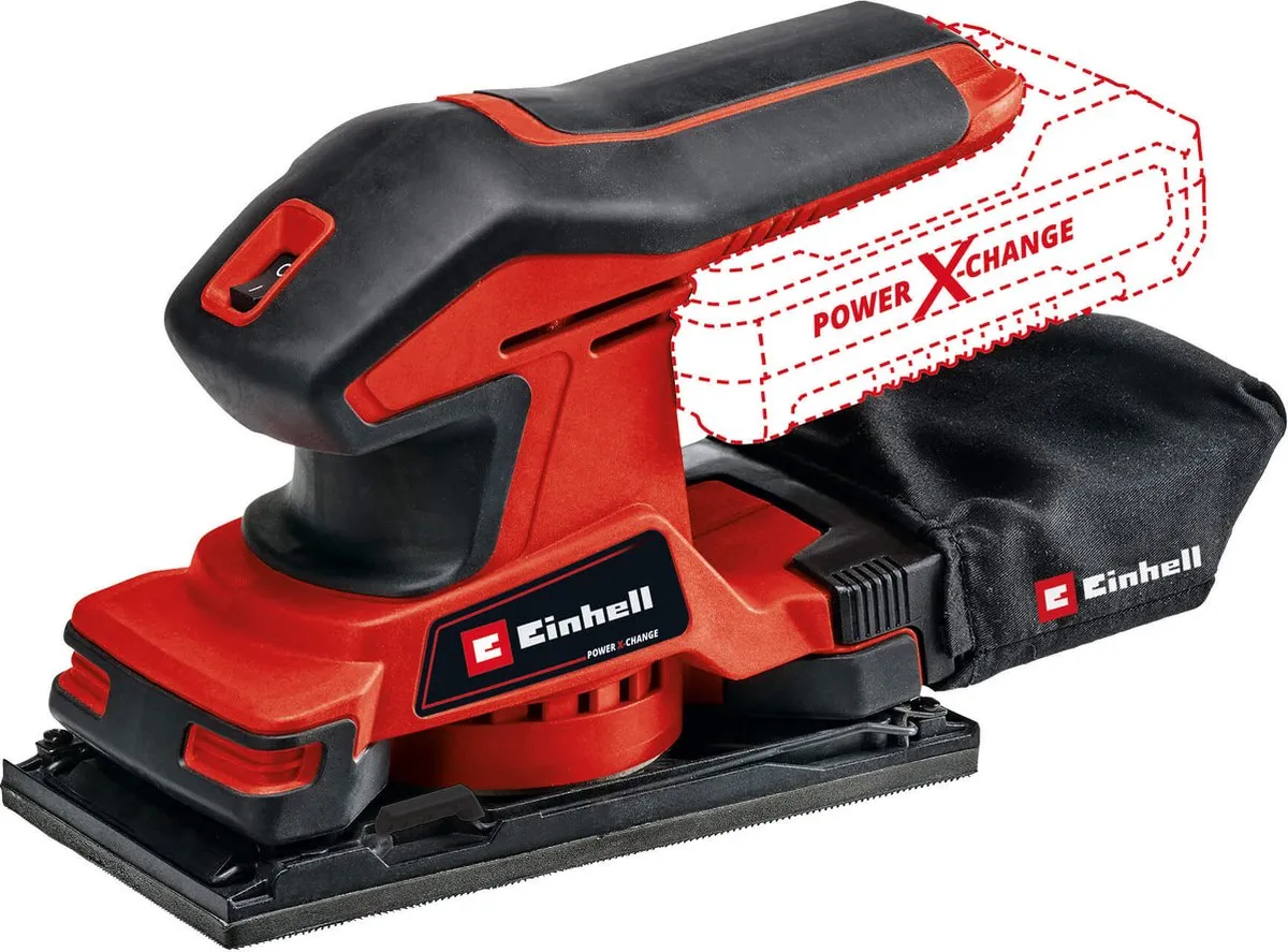 Einhell TC-OS 18/187 Li Solo Vlakschuurmachine