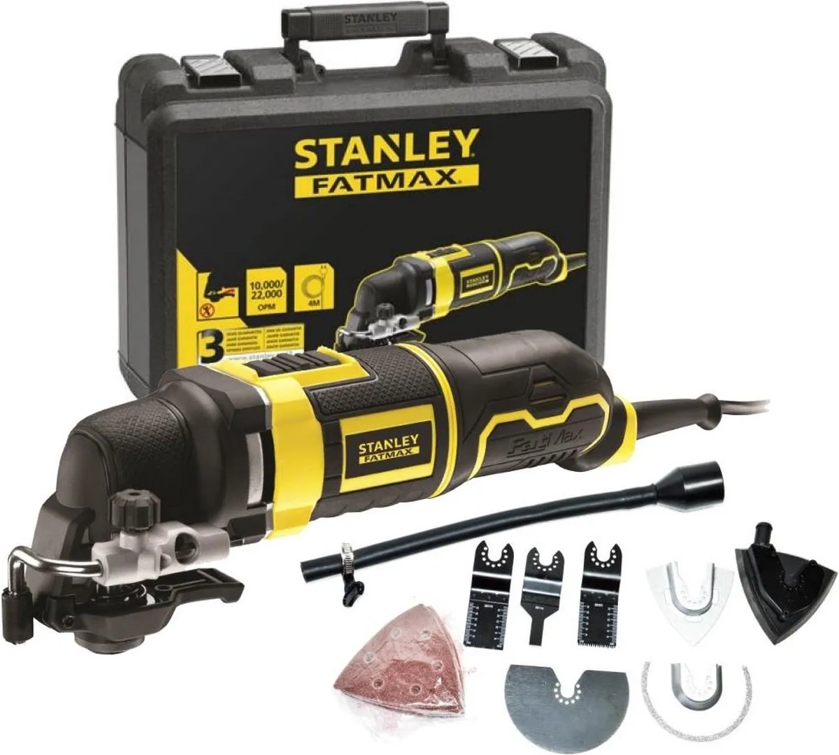 Stanley FatMax FME650K-QS Oscillerende Multitool 300W - 20 Accessoires
