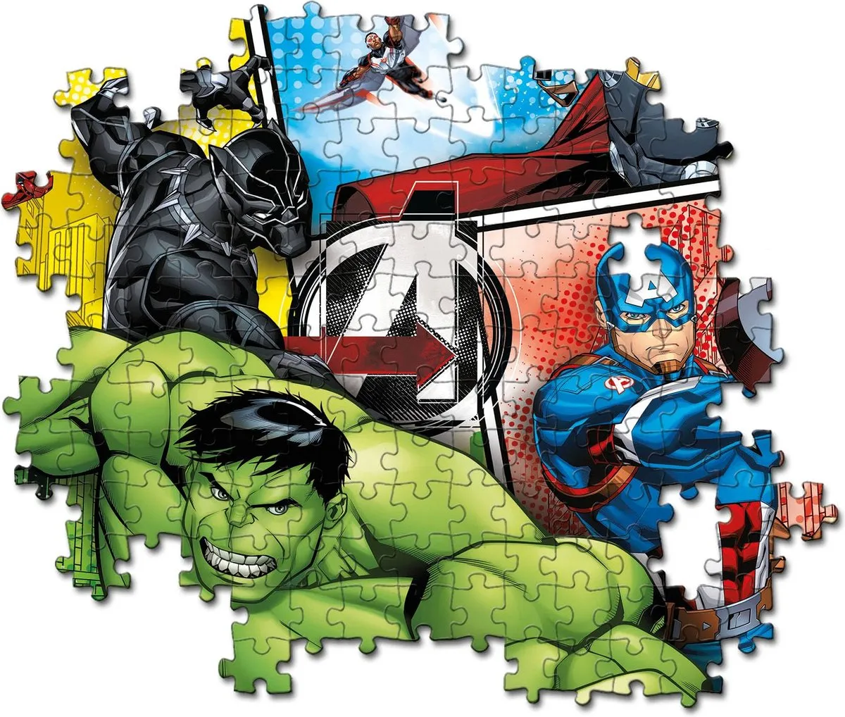 Clementoni Avengers Puzzel 104 Stuks - Multi Kleur