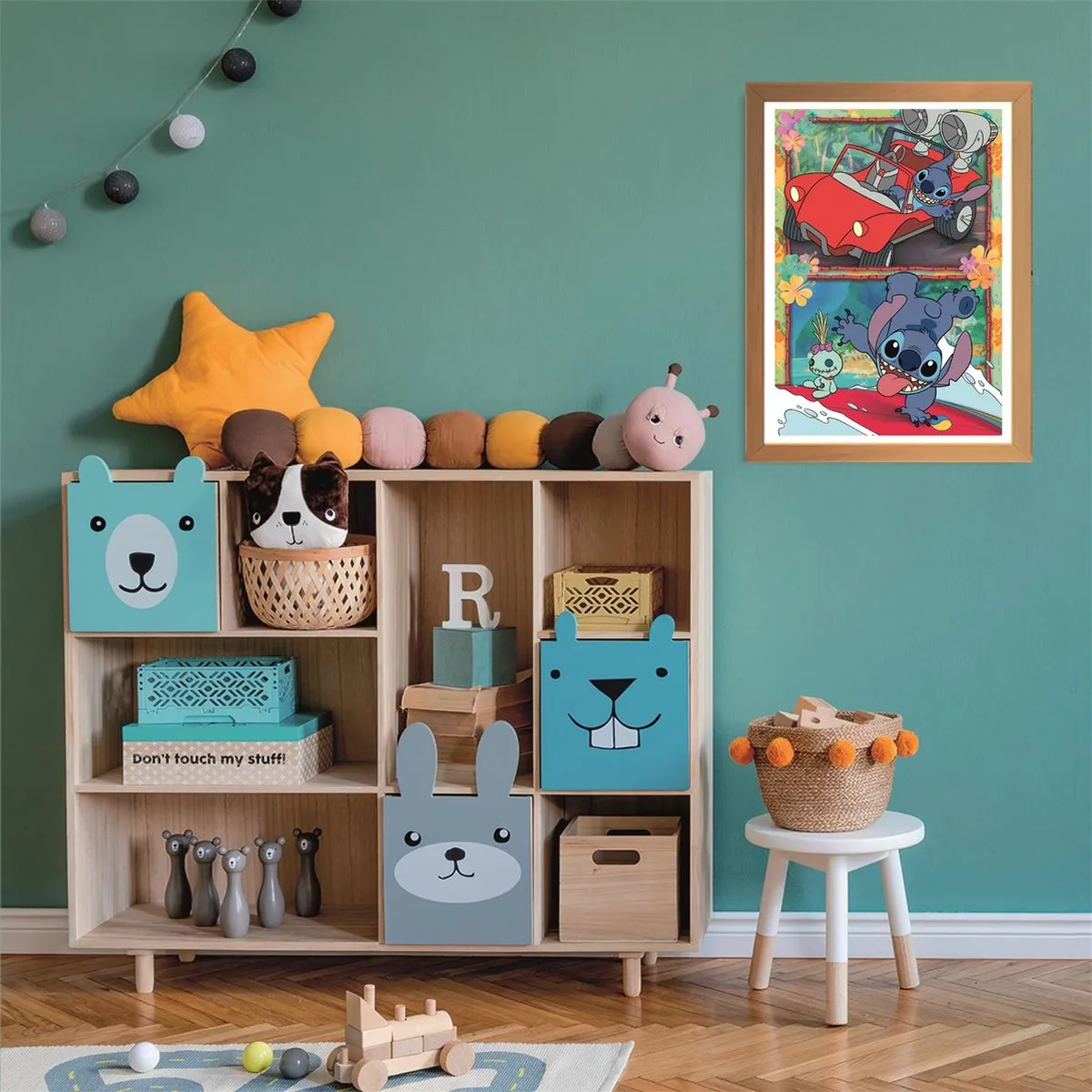 Clementoni Stitch Disney Avontuur Puzzel 104 Stukjes - Multicolor
