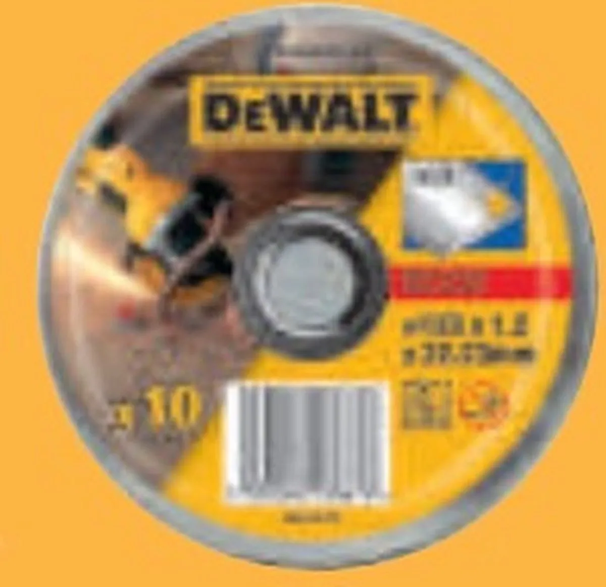 DeWalt DT42340TZ Doorslijpschijf 125mm - Inox - 10 Stuks
