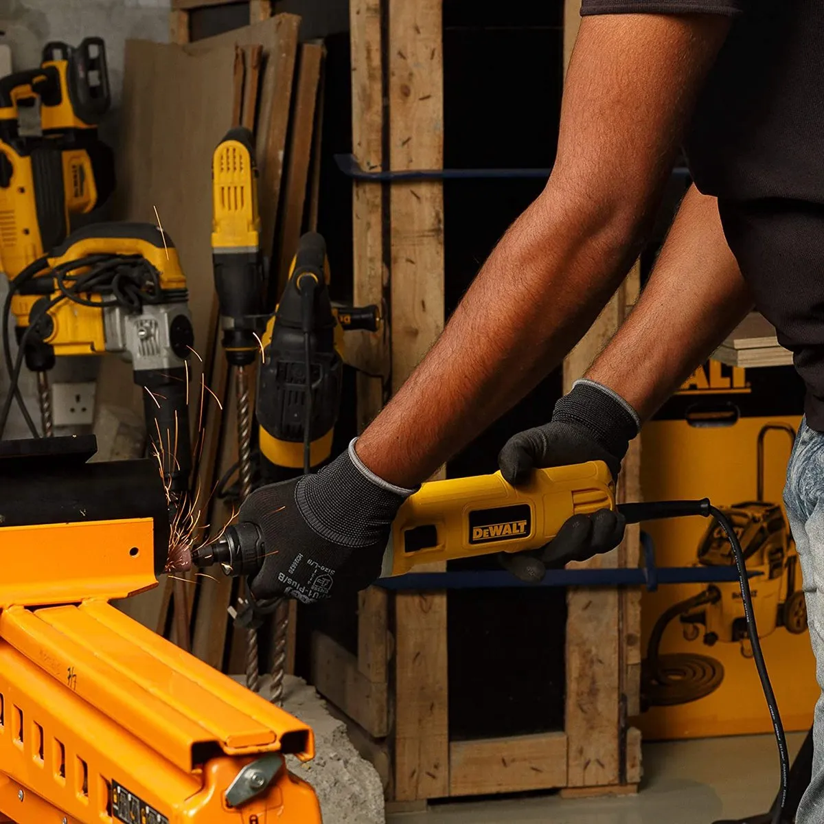 DeWalt DWE4884-QS Rechte Slijper 450W