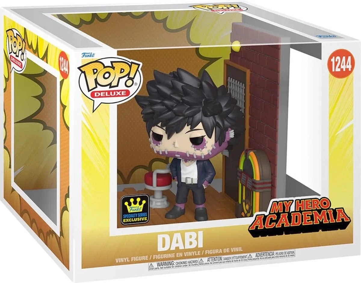 Funko My Hero Academia POP! Deluxe Dabi (Hideout) Verzamelfiguur - 9cm - Multicolor