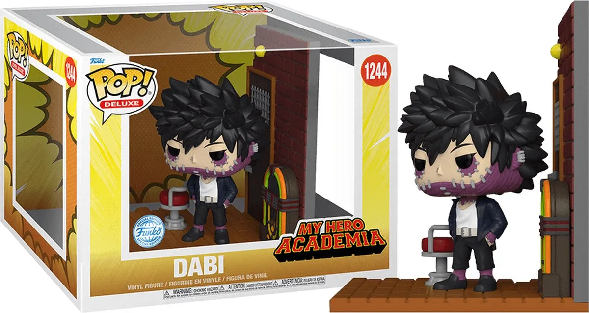 Funko My Hero Academia POP! Deluxe Dabi (Hideout) Verzamelfiguur - 9cm - Multicolor