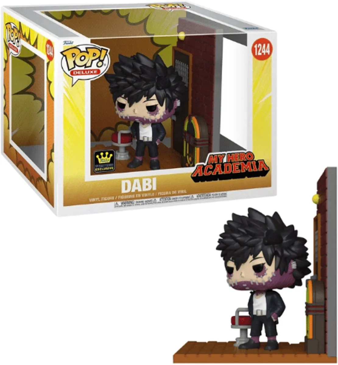 Funko My Hero Academia POP! Deluxe Dabi (Hideout) Verzamelfiguur - 9cm - Multicolor