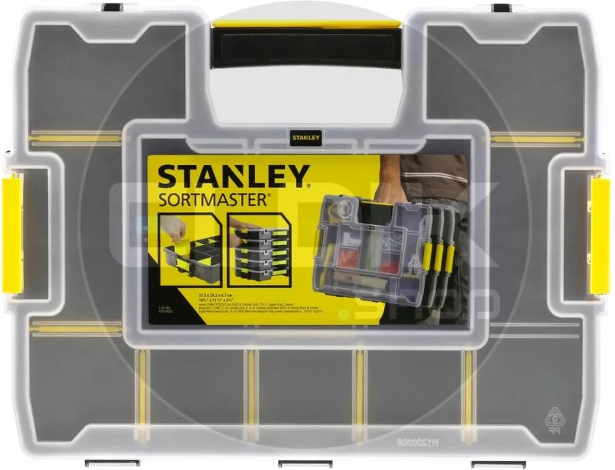 Stanley Sortmaster Organizer Junior 1-97-483/6 - 6 Stuks - 14 Vakken