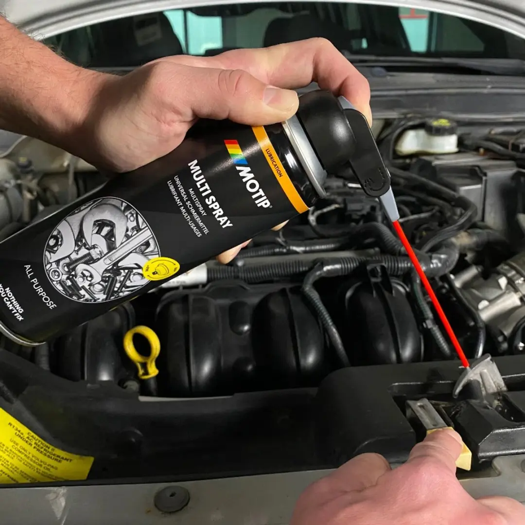Motip Multi Spray Transparant Lichtbruin 0.5L - Meerkleurig - afbeelding 6 van 6