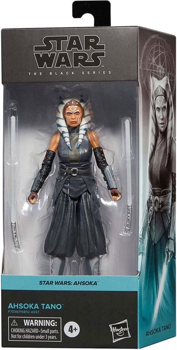 Hasbro Star Wars - Ahsoka Black Series Ahsoka Tano 15 cm Actiefiguur - Multicolours