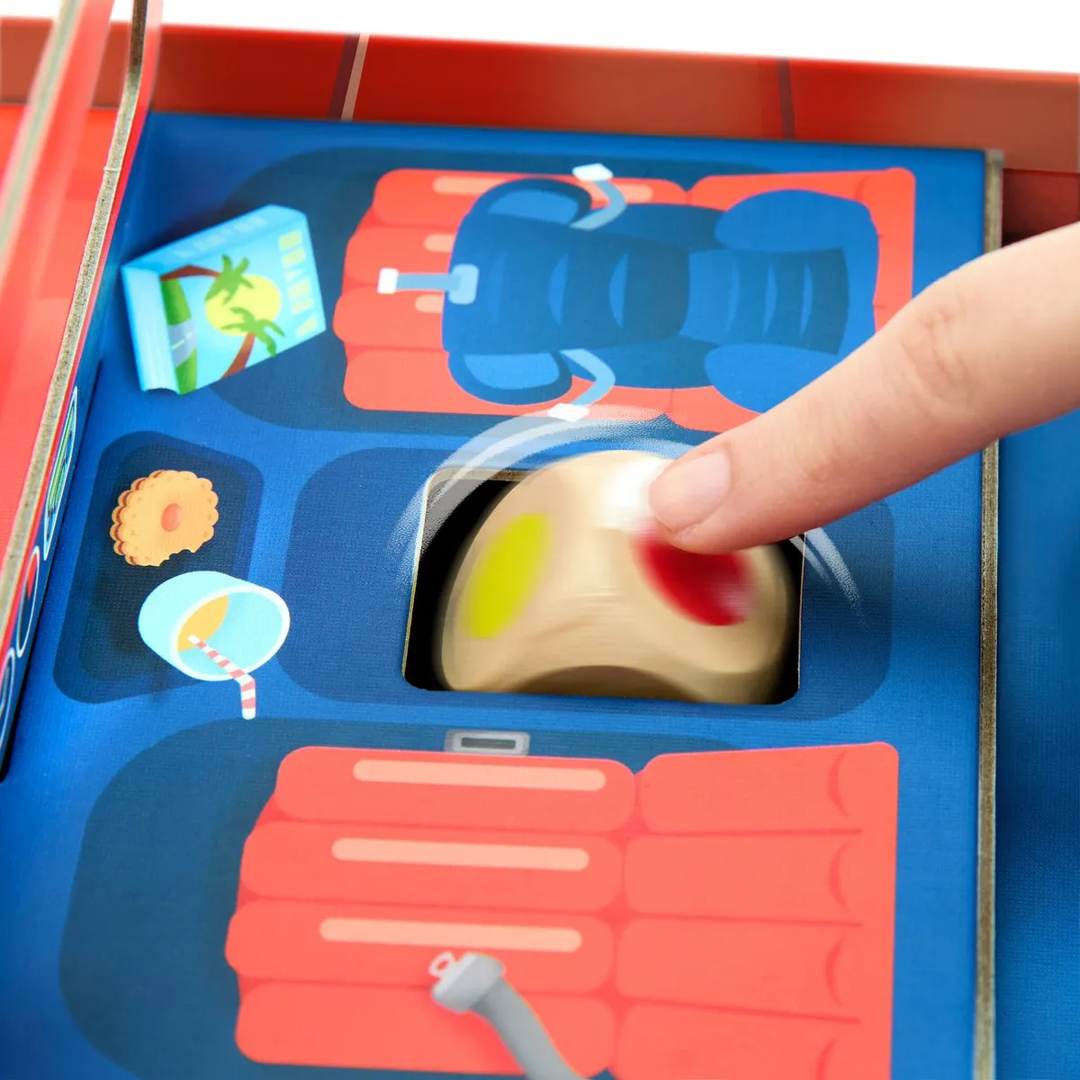 Haba Mijn Eerste Spellen Op Reis! Dobbelspel 3D-auto - Multicolor - afbeelding 6 van 6