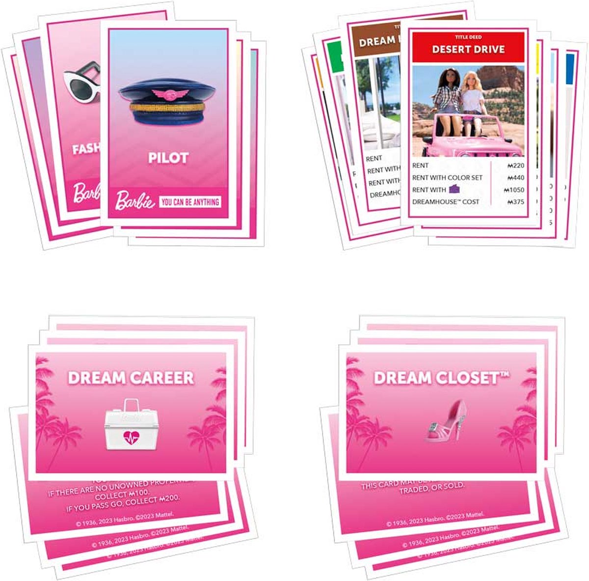 Monopoly Barbie - Engelstalig Bordspel