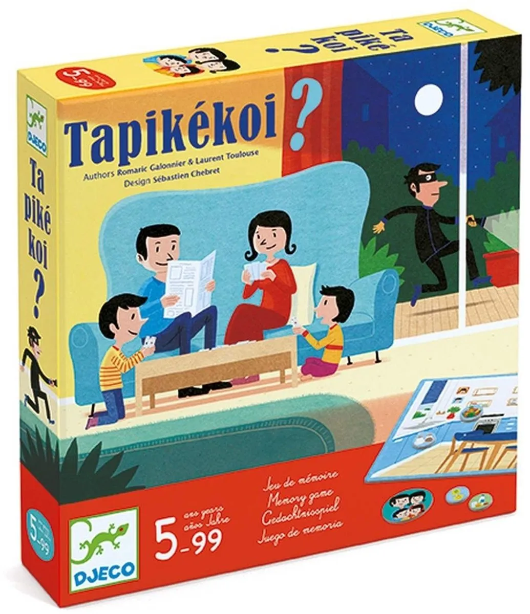 Djeco Tapikékoi Bordspel - 2-4 Spelers