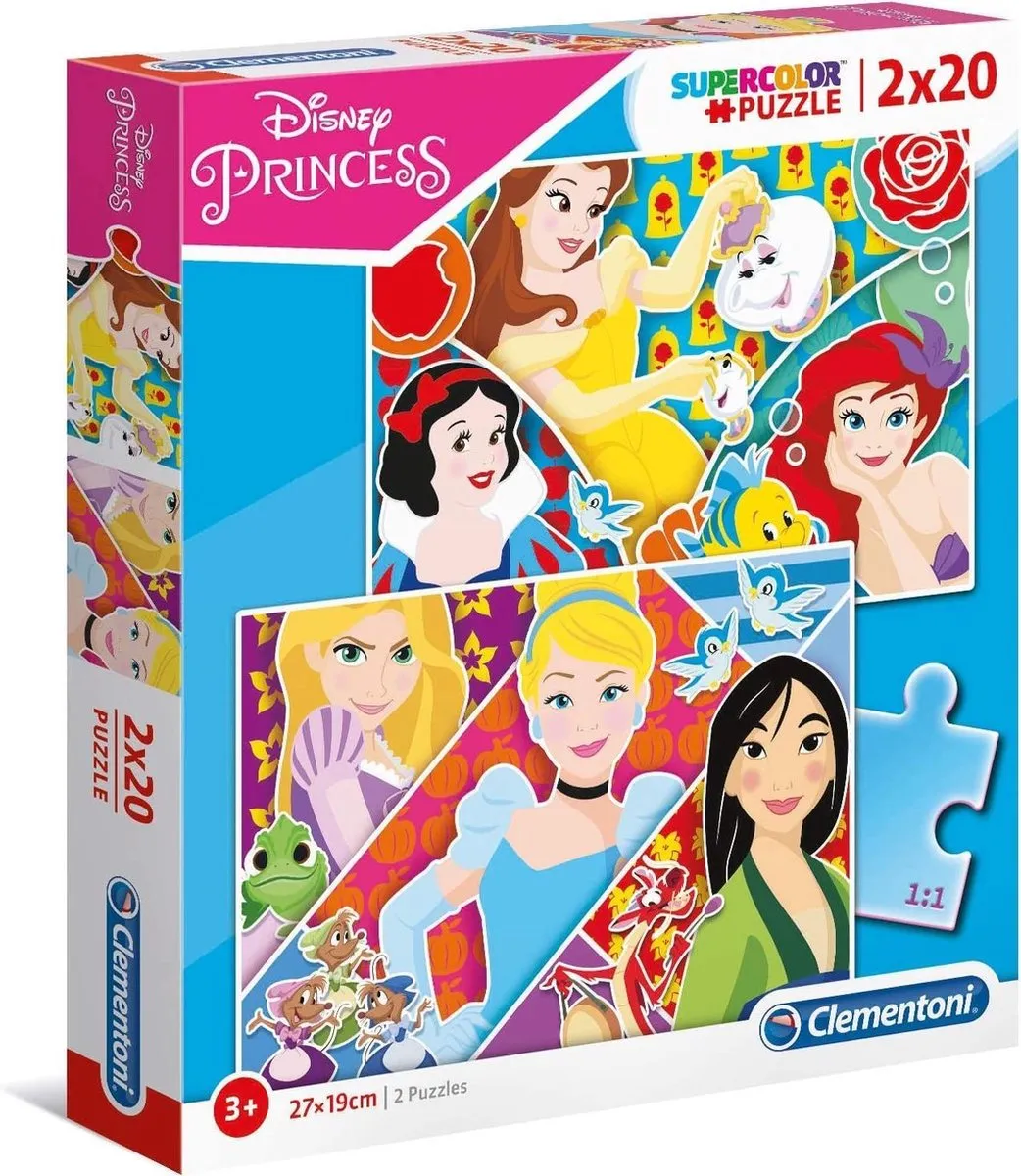 Clementoni Princess Puzzel 40 Stuks