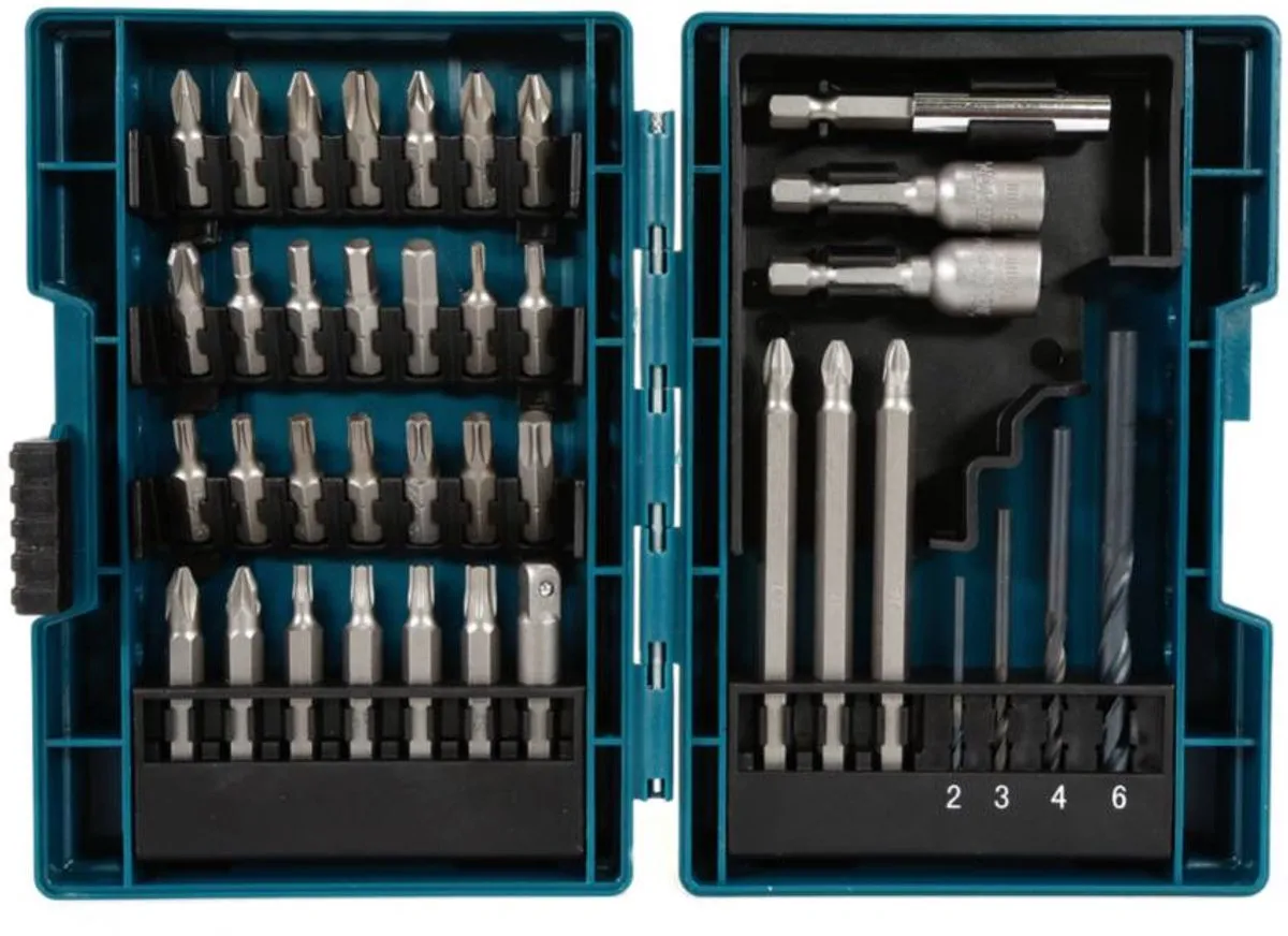 Makita B-54106 Bitset 38-delig - Turquoise