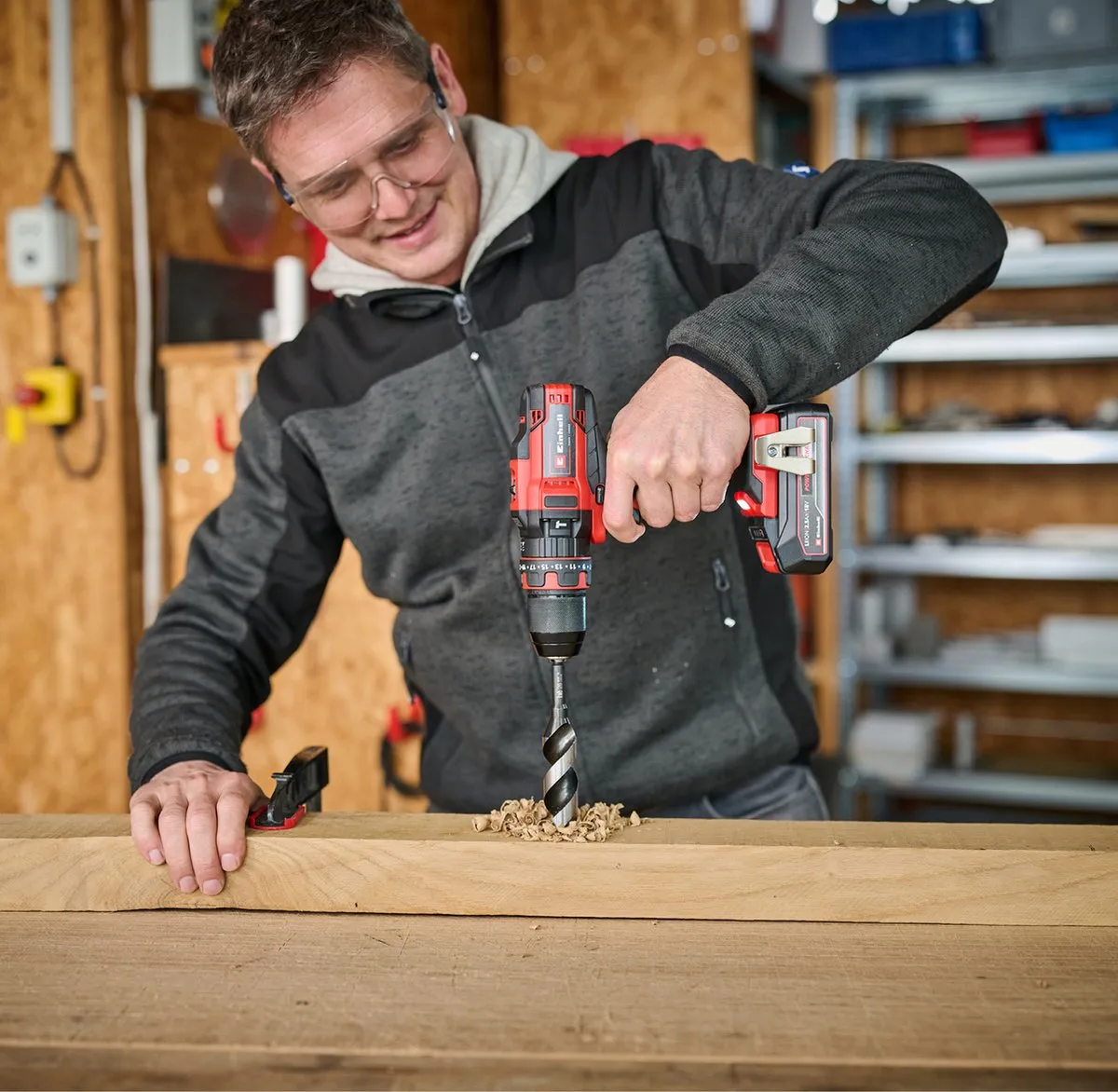 Einhell TE-CD 18/44 Li-i Accu Klopboor/Schroefmachine - 18V - 44Nm - 2 Snelheden - afbeelding 6 van 6