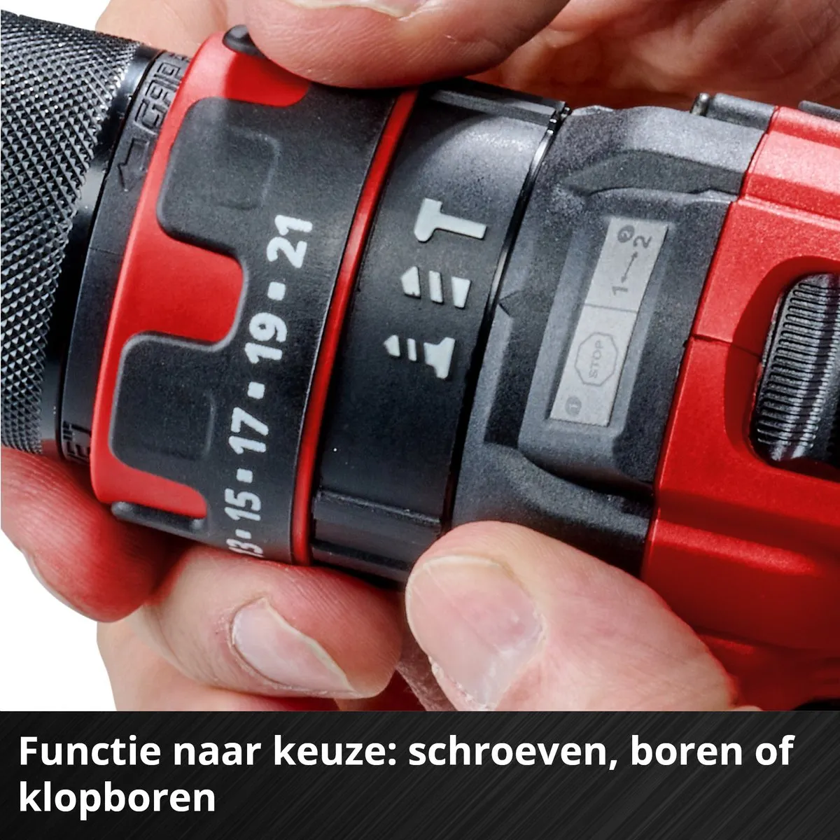 Einhell TE-CD 18/44 Li-i Accu Klopboor/Schroefmachine - 18V - 44Nm - 2 Snelheden