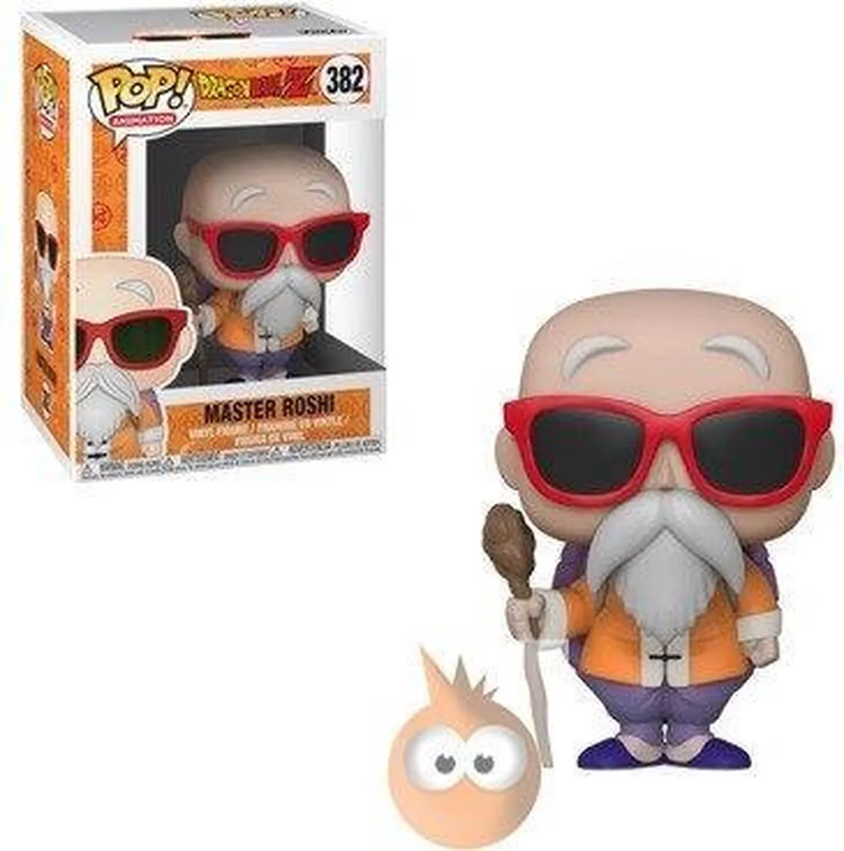 Funko Pop! Dragonball Z Master Roshi met Staf