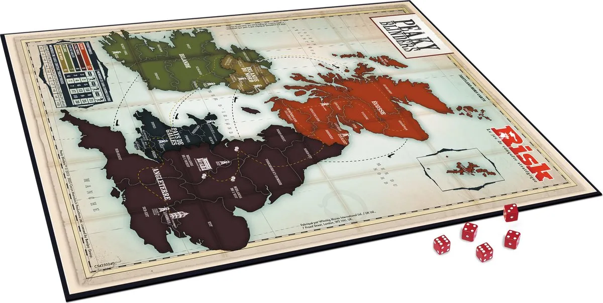Winning Moves Risk Peaky Blinders WM0801746 - Strategisch Bordspel 2-5 Spelers