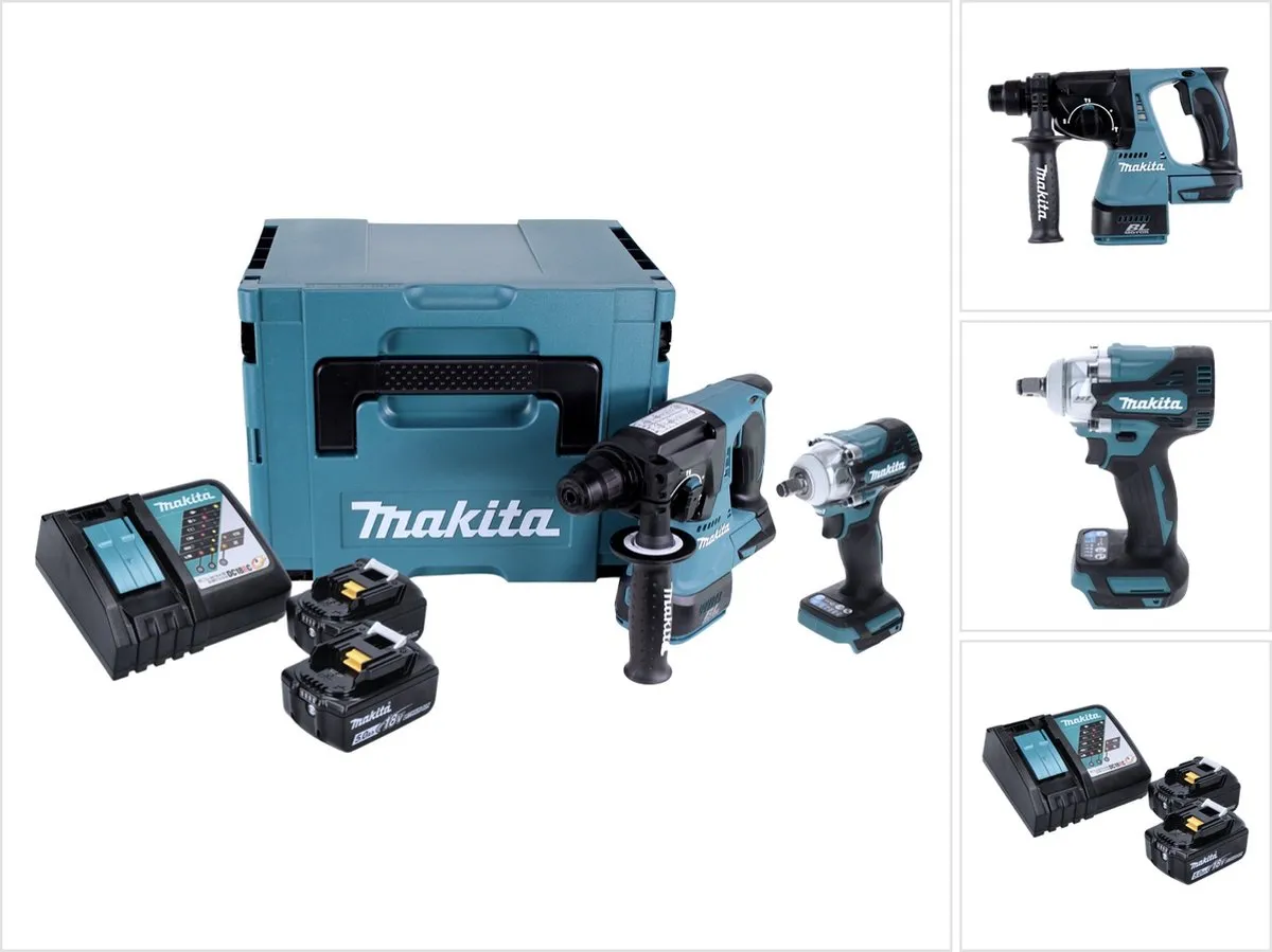 Makita DLX 2372 TJ Accukit