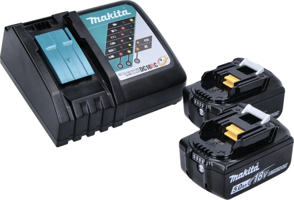 Makita DLX 2372 TJ Accukit - 2x DHR 242 + 2x 5.0Ah Accu