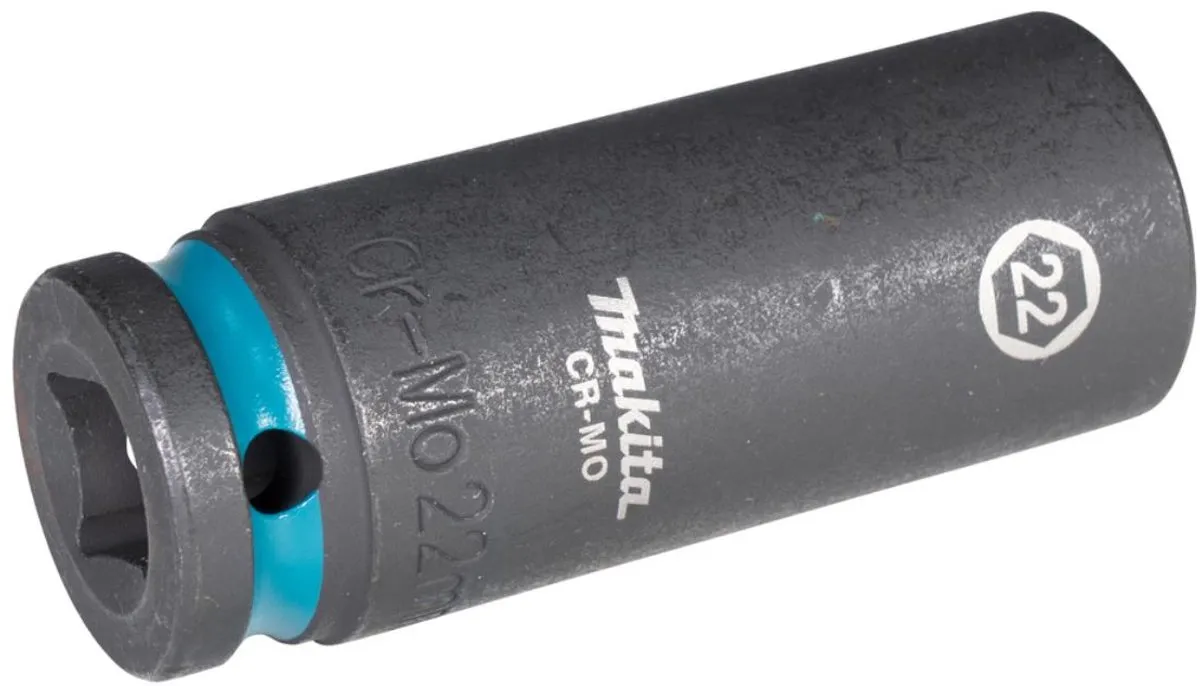 Makita Impact Black Krachtdop 22mm - 6-kantig