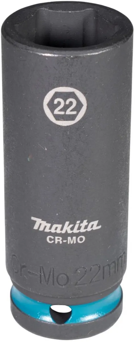 Makita Impact Black Krachtdop 22mm - 6-kantig