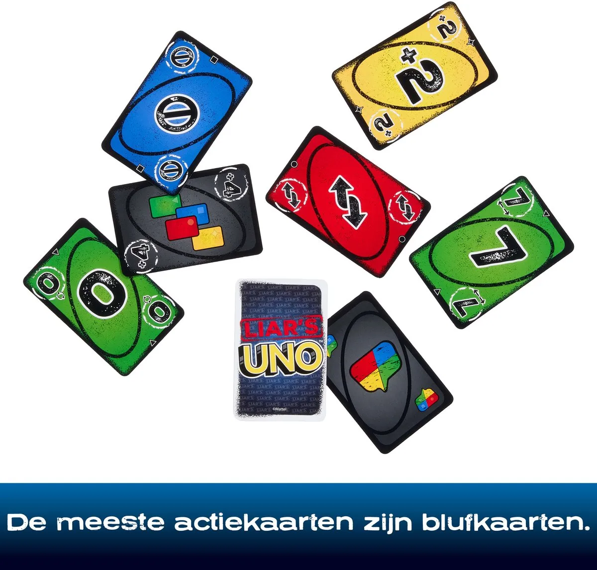 Mattel Games UNO Liar's JLH43 Kaartspel - 2-6 Spelers