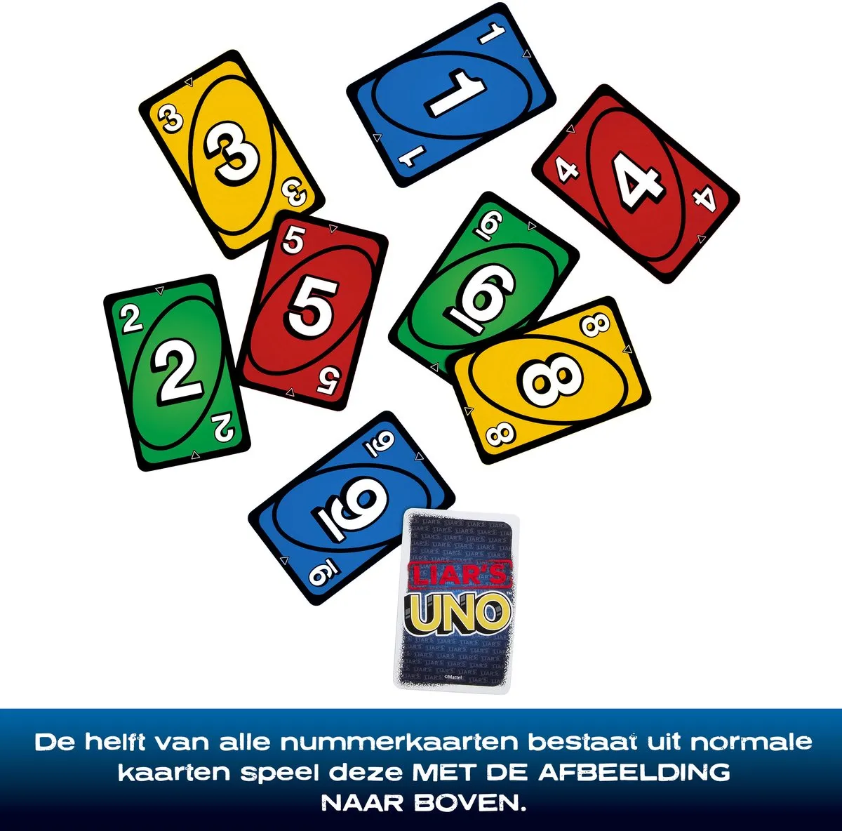 Mattel Games UNO Liar's JLH43 Kaartspel - 2-6 Spelers