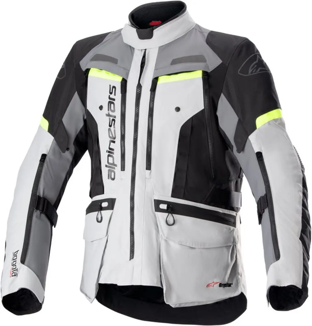 Alpinestars Bogotá Pro Drystar Jas - IJs Grijs/Dark Grijs/Fluo Geel XL