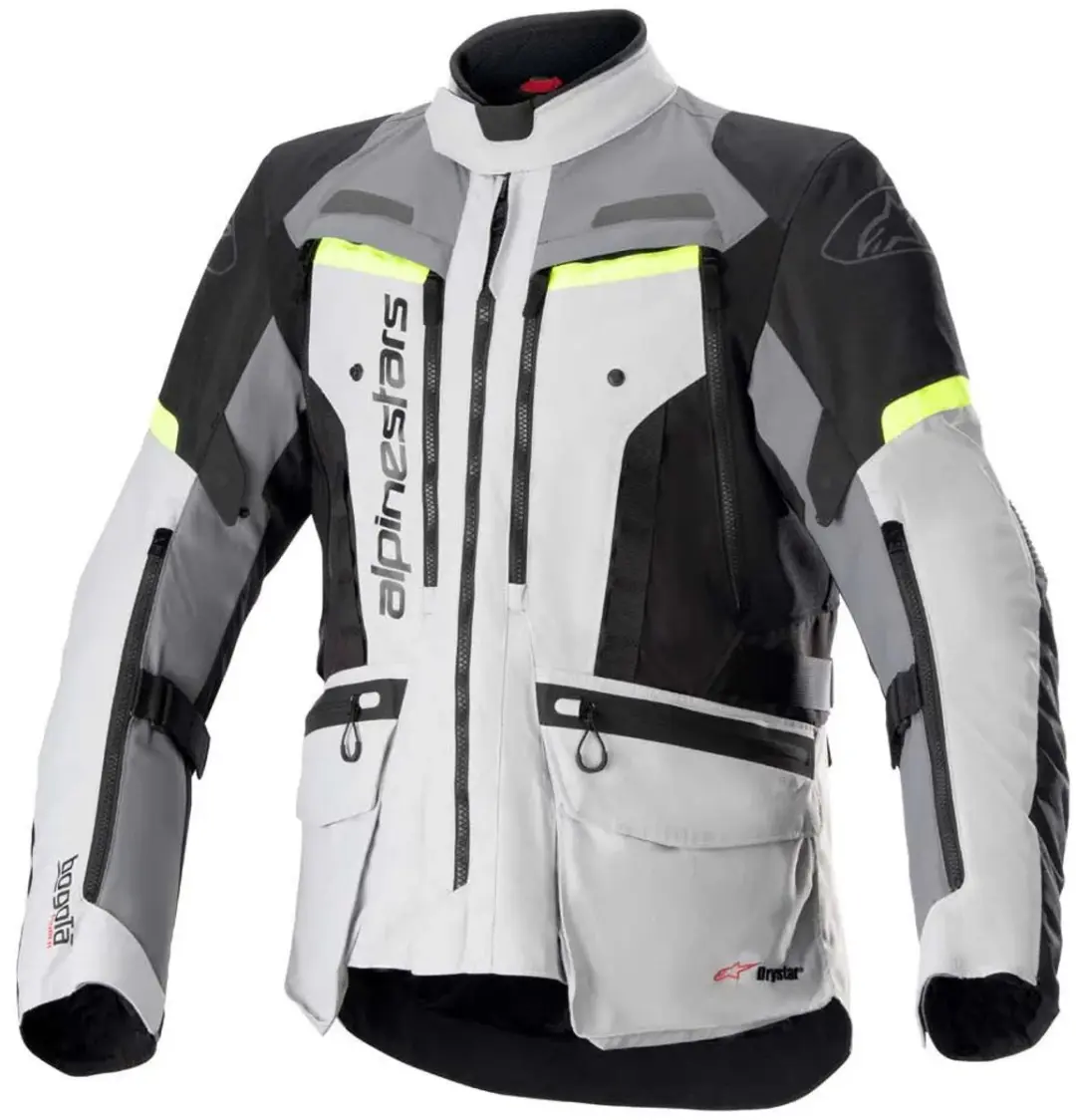 Alpinestars Bogotá Pro Drystar Jas - IJs Grijs/Dark Grijs/Fluo Geel XL - afbeelding 6 van 6