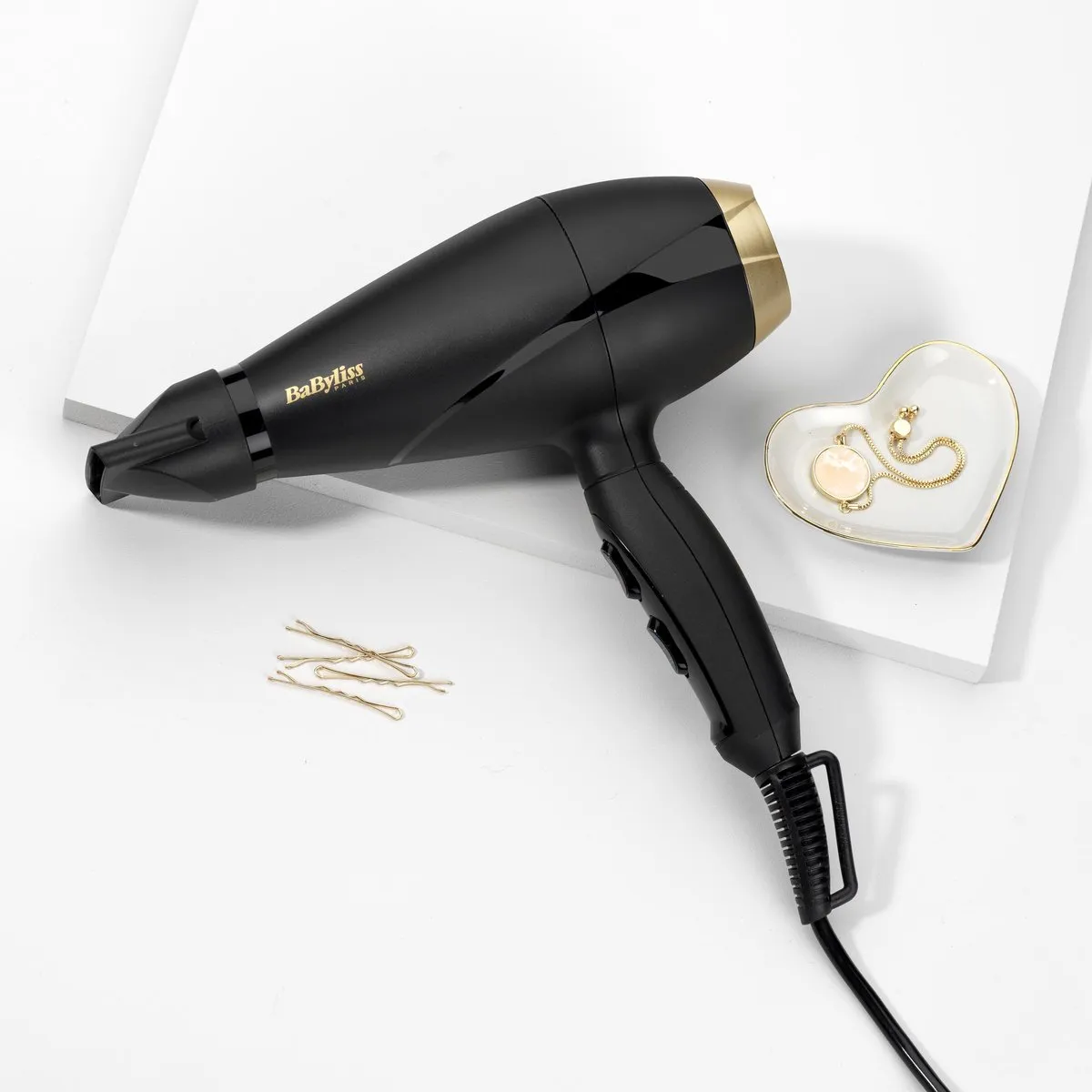 Babyliss Power Pro 2000 Föhn 6704E - 2000W - Zwart/Goud