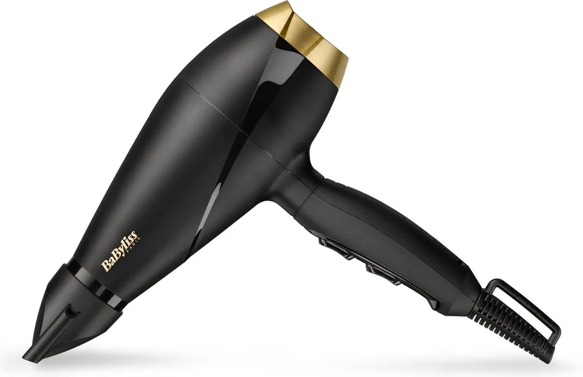 Babyliss Power Pro 2000 Föhn 6704E - 2000W - Zwart/Goud