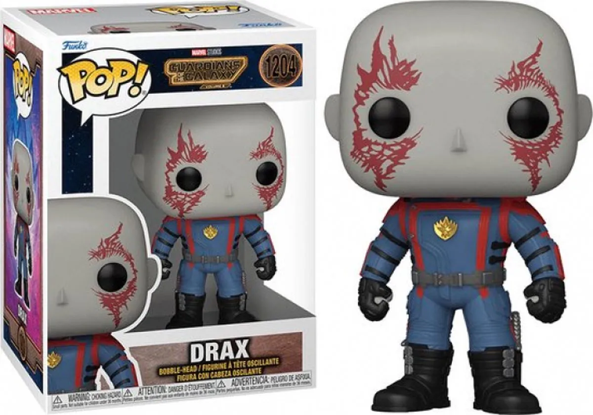 Funko Marvel POP! Guardians of the Galaxy Drax Verzamelfiguur - 9cm Multicolor