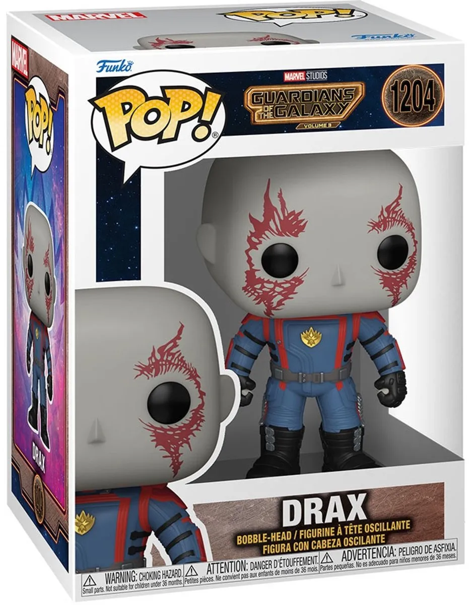 Funko Marvel POP! Guardians of the Galaxy Drax Verzamelfiguur - 9cm Multicolor