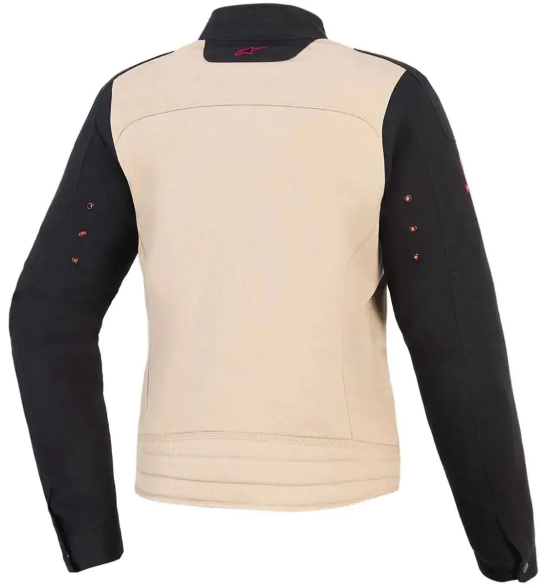 Alpinestars Stella Grace Dames Textieljas - Zwart/Beige