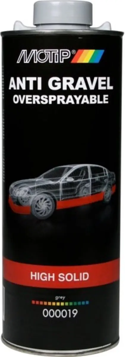 Motip Anti Steenslag HIGH SOLID 1L - Meerkleurig