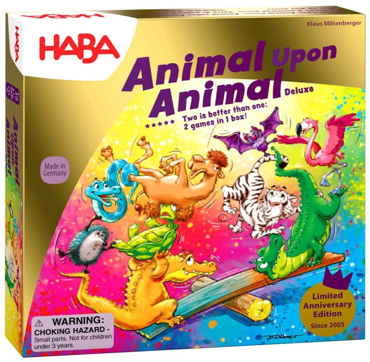 Haba Animal Upon Animal Deluxe - 2 tot 4 spelers