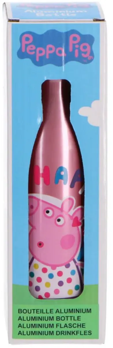 Peppa Pig Drinkfles 0,6L - Roze - afbeelding 6 van 6