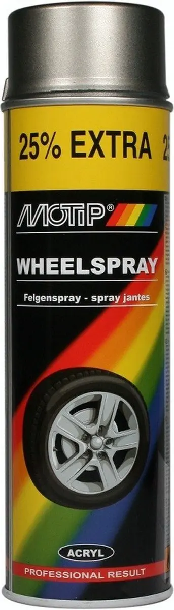 Motip Wielspray Staal 500ml - afbeelding 6 van 6