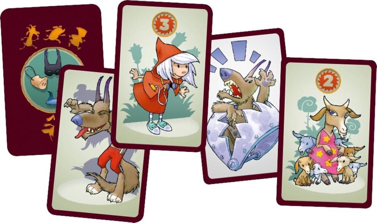 De Boze Wolf Kaartspel