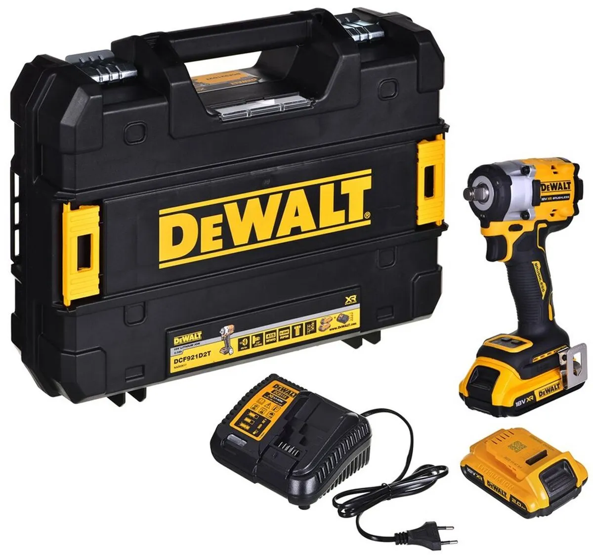 DeWalt DCF921D2T Slagmoersleutel 18V