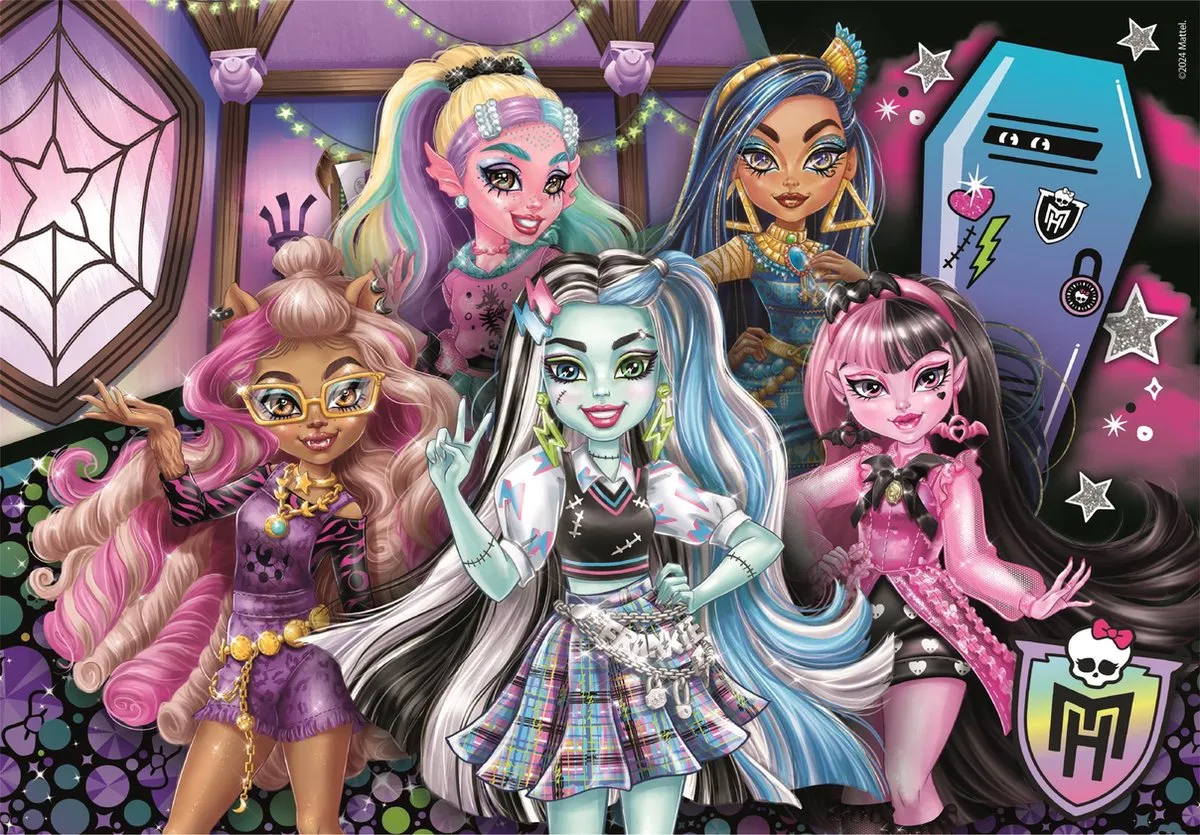 Clementoni Monster High Puzzel 104 Stukjes - Multikleur