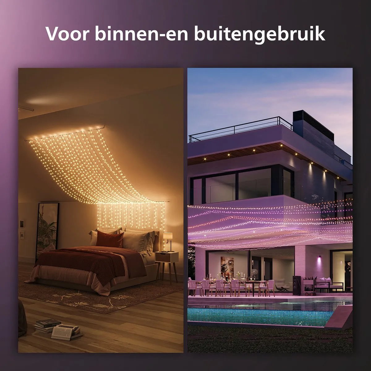 Philips Hue Festavia Lichtsnoer 20m - 250 LED Multicolor