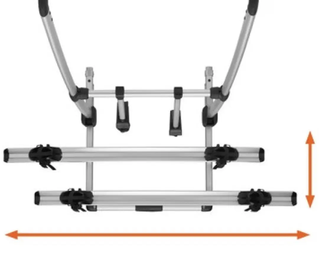 Thule Excellent G2 Fietsendrager 2 Fietsen - Zilver/Zwart