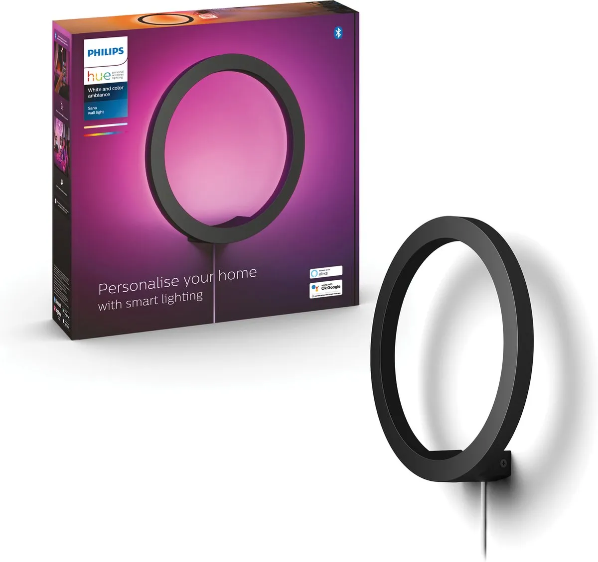 Philips Hue Sana Wandlamp