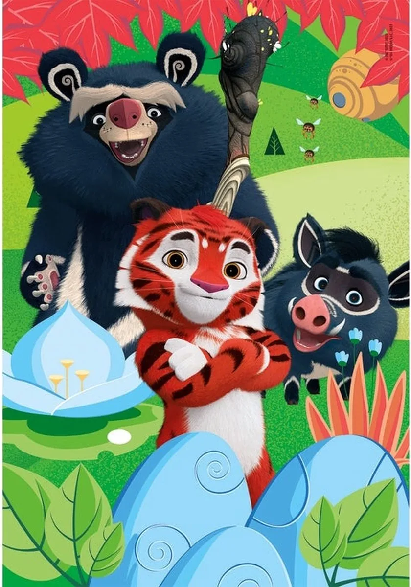Clementoni Supercolor 25270 Puzzel Dieren - 48 Stuks