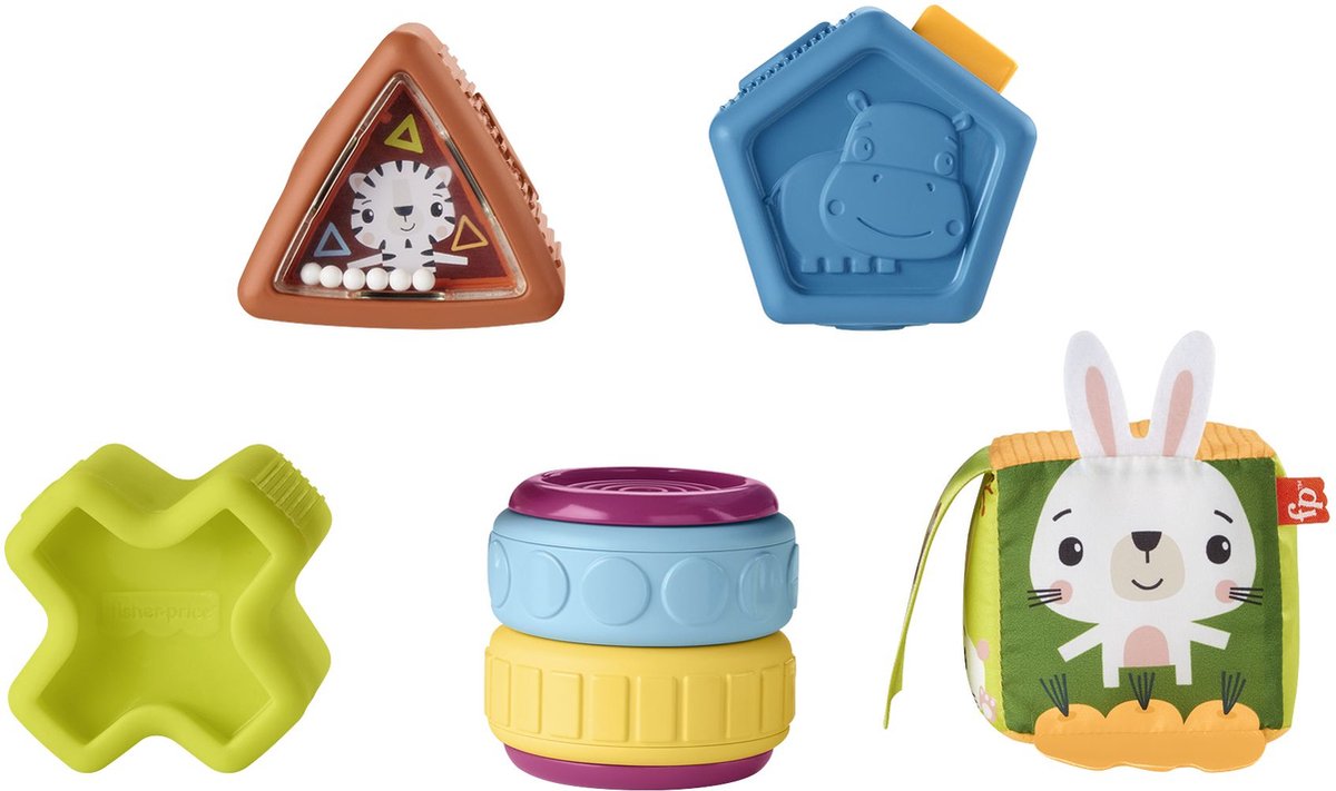 Fisher-Price Zintuiglijke Blokken Met Activiteiten