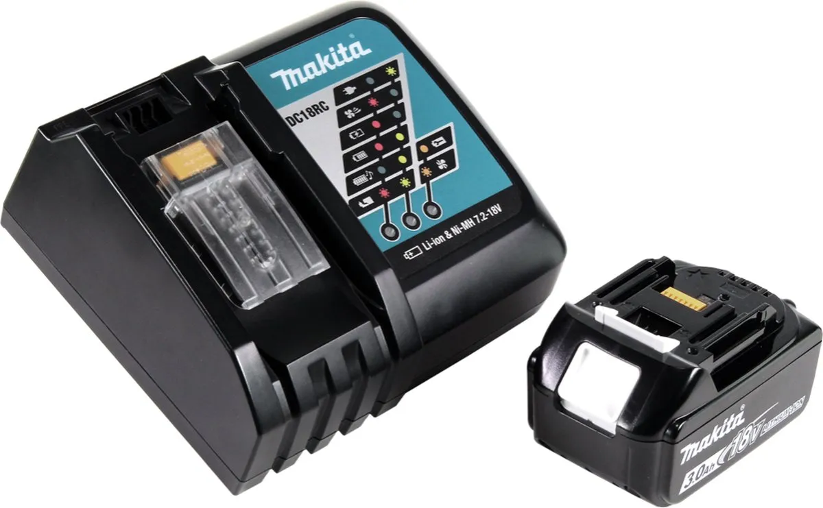 Makita DTL 061 RF1J Accu-slagmoersleutel 18V 60Nm - met accu 3.0Ah & lader - afbeelding 4 van 5