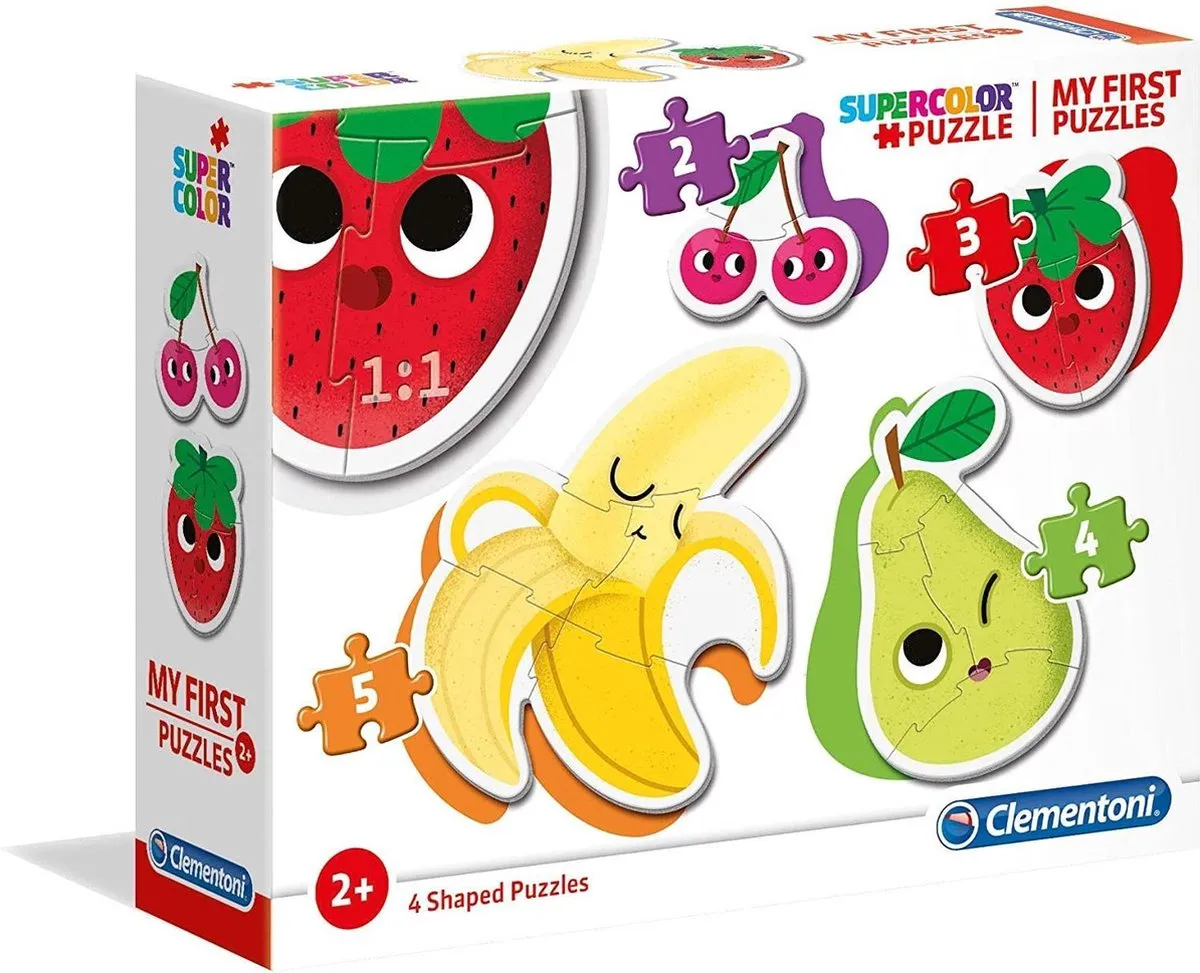 Clementoni My First Puzzles Fruit Thema 15 Stuks