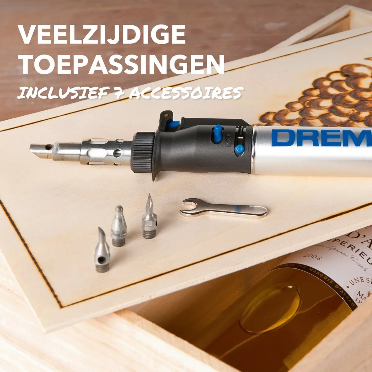 Dremel VersaTip 2000-7 Soldeerbout - Arts & Crafts Edition